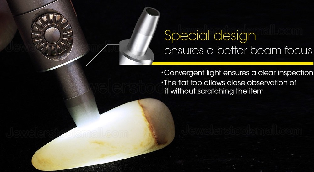 Nitecore GEM8 Professional Gemstone Identification Flashlight with Adjustable Brightness